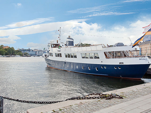 Blue Charm Charterbåt med konferens