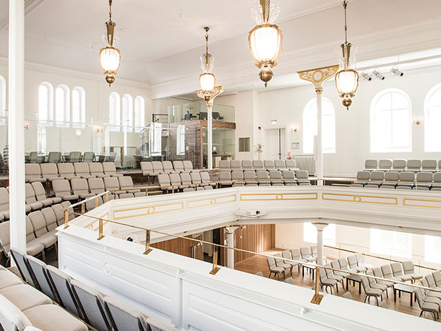 Konferens på Folkungakyrkan Södermalm - Extravagant åhörarsal för konferenser