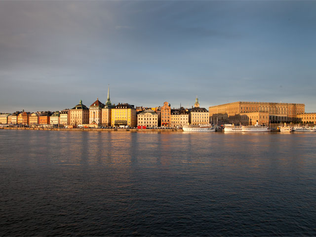 Utsikt Sjöfartshuset festvåning